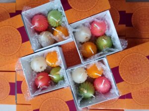 Modak Candles (4 pcs)
