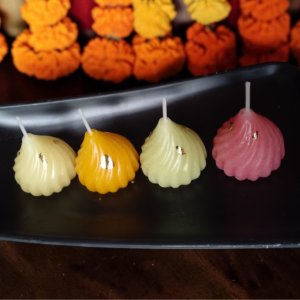 Modak Candles (Set of 4)