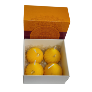Modak Candles (Set of 4)