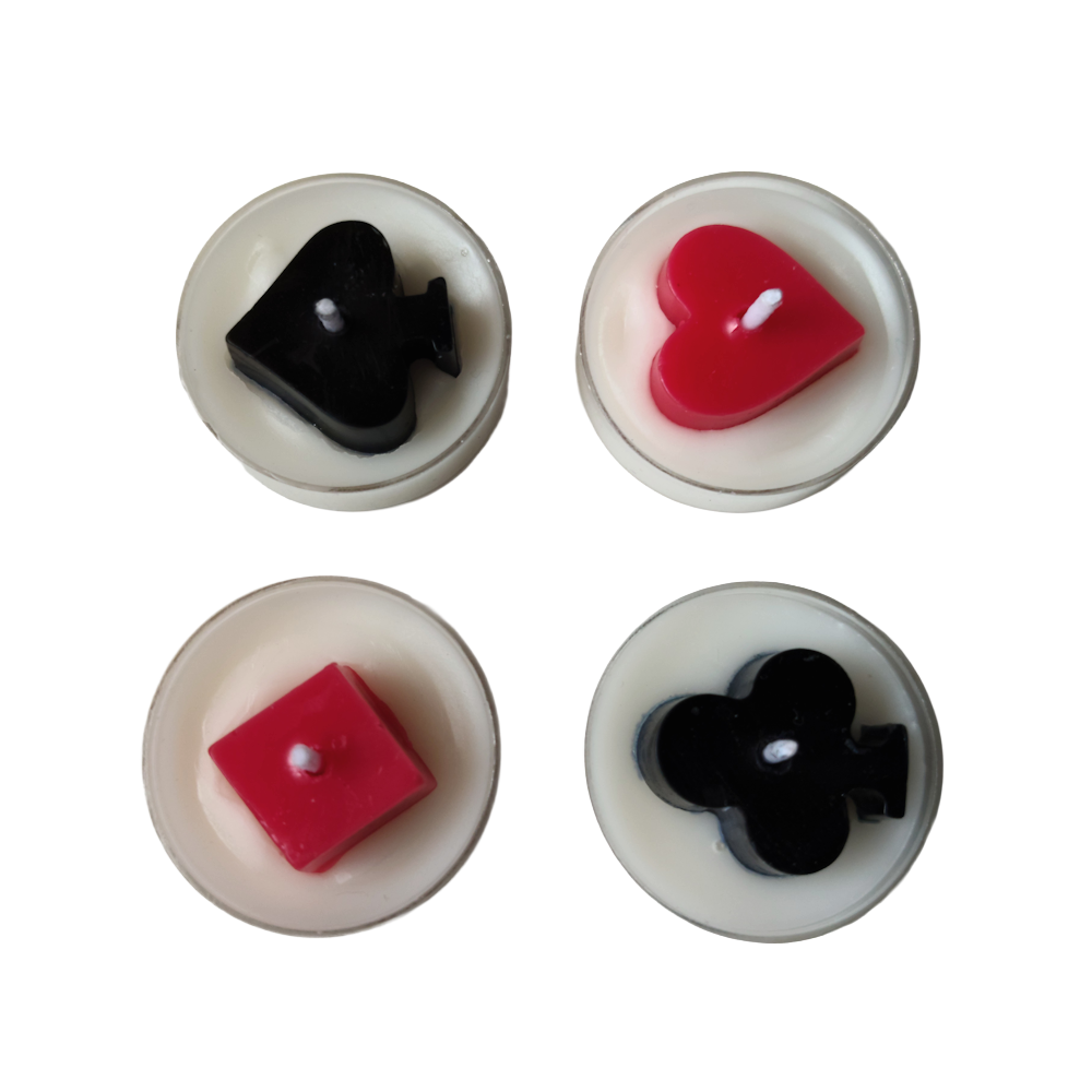 Poker Tealight Candle (Set of 8) - Image 2