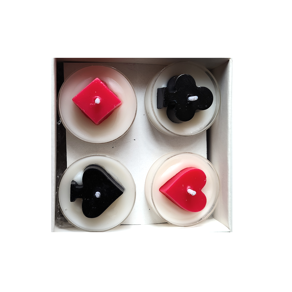 Poker Tealight Candle (Set of 8)