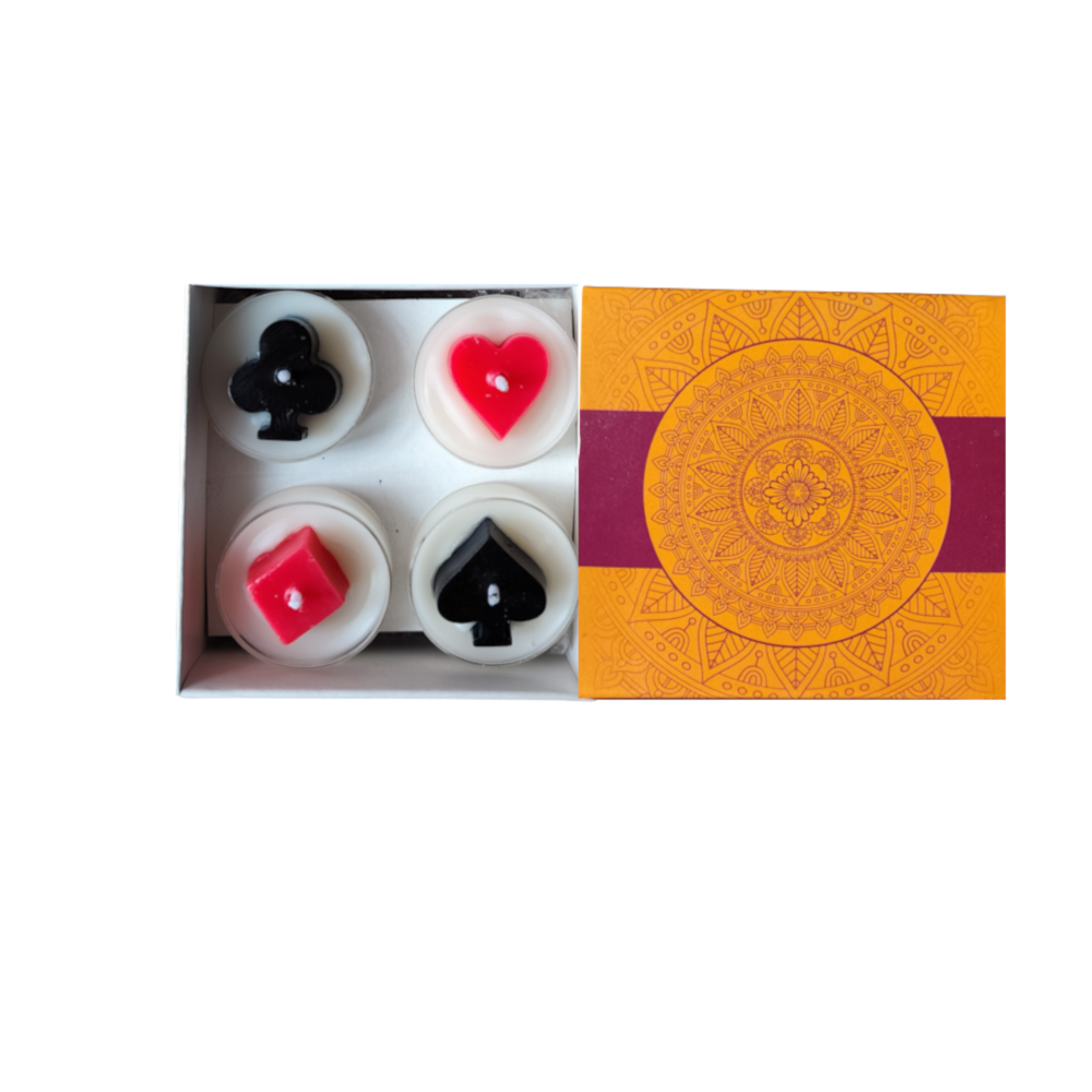 Poker Tealight Candle (Set of 8) - Image 3